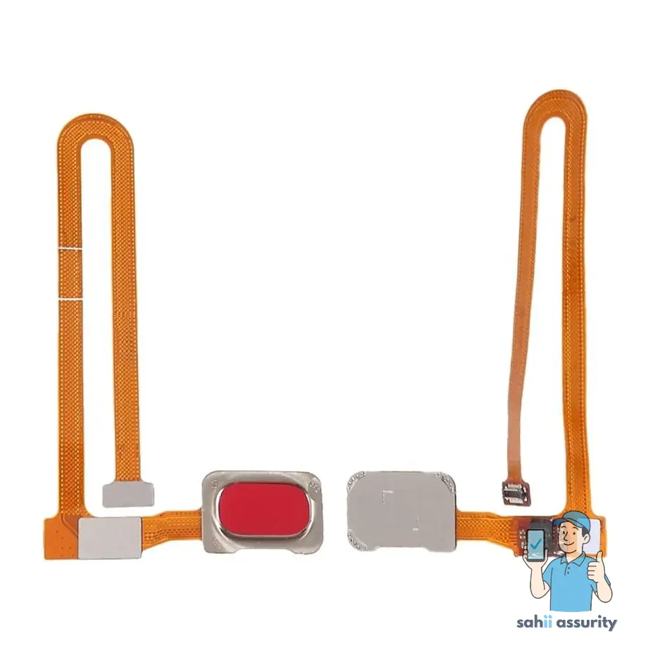 Fingerprint Sensor with Flex Cable for OnePlus 6 Red